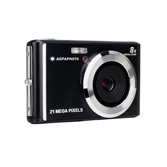 Fényképezőgép, kompakt, digitális, AGFAPHOTO "DC5200", fekete