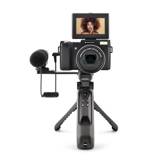 Vlogger digitális fényképezőgép szett, AGFAPHOTO Realishot "VLG4KOPT"