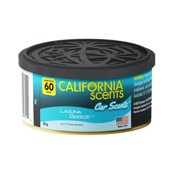 Autóillatosító konzerv, 42 g, CALIFORNIA SCENTS "Laguna Breeze"
