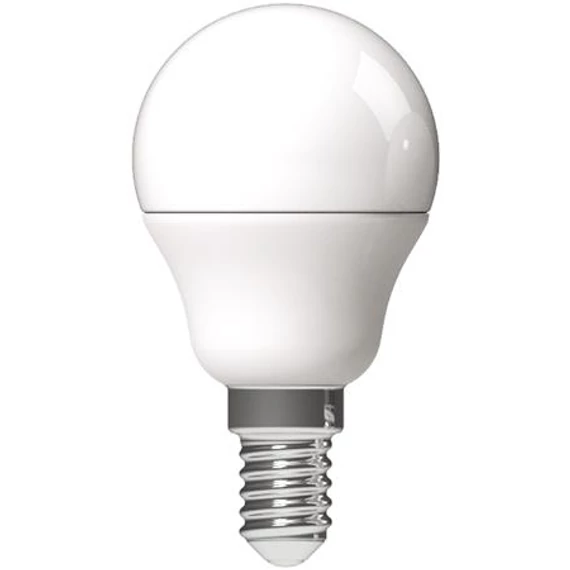 LED izzó, E14, kisgömb, G45, 6,5W, 806lm, 3000K, AVIDE