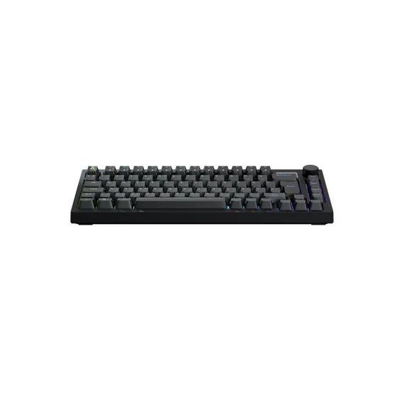 Billentyűzet, tri-mode kapcsolat, HUN, gaming, AVAX "GM02 PRO", fekete