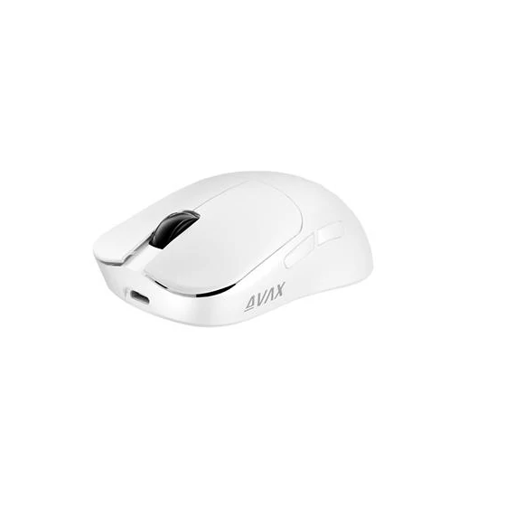 Egér, tri-mode kapcsolat, gaming, AVAX "LW02 PRO", fehér