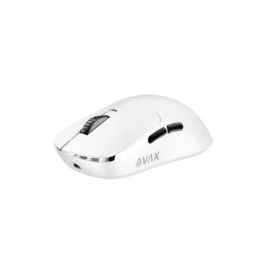 Egér, tri-mode kapcsolat, gaming, AVAX "LW03 PRO", fehér