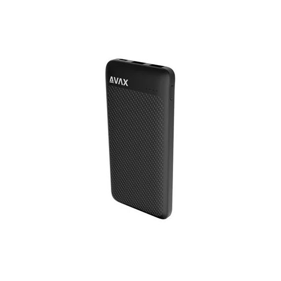 Power bank, 10.000mAh, 20W, AVAX "PB120", fekete