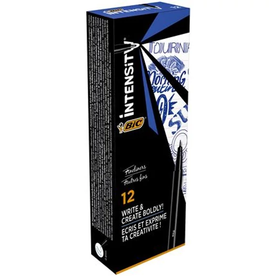 Tűfilc, 0,4 mm, BIC "Intensity", kék