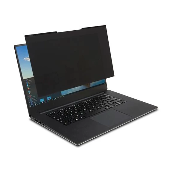Monitorszűrő, betekintésvédelem, mágneses, 15.6" laptophoz, 16:9, levehető, matt/fényes, KENSINGTON "MagPro"