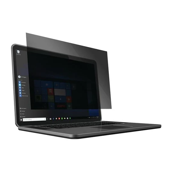 Monitorszűrő, betekintésvédelem, 13.3" 16:9 laptophoz, 292x165mm, levehető, KENSINGTON