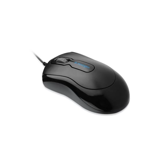 Egér, vezetékes, optikai, normál méret, USB, KENSINGTON "Mouse in a Box"