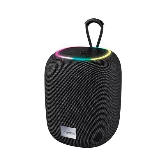 Hangszóró, hordozható, Bluetooth 5.2, 5W, CANYON "BSP-8", fekete