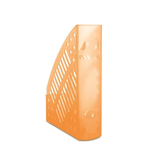 Iratpapucs, műanyag, 70 mm, DONAU, áttetsző narancs Iratpapucs, műanyag, 70 mm, DONAU, áttetsző narancs