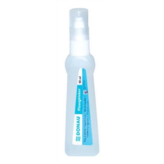 Ragasztó, folyékony, golyós, 50 ml, DONAU