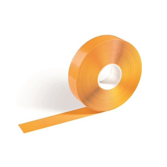 Jelölőszalag, 50 mm x 30 m, 0,5 mm, DURABLE, "DURALINE", sárga