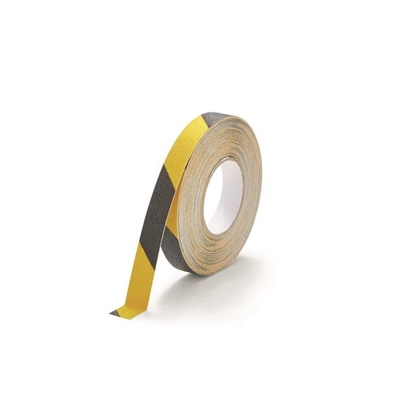 Csúszásgátló szalag, 2,5 cmx15 m, DURABLE "DURALINE®", sárga-fekete