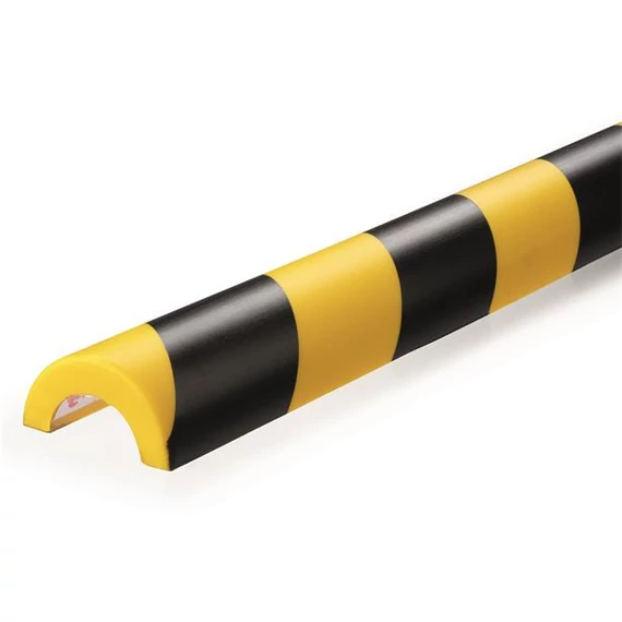 Csővédő profil, DURABLE "P30", sárga-fekete