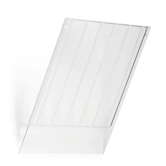 Előlap, prospektustartóhoz, A4, DURABLE "FLEXIBOXX", áttetsző