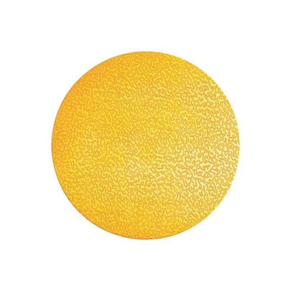 Padlójelölő matrica, 100 mm, DURABLE "Pont", sárga