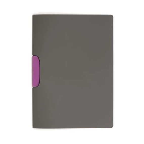 Gyorsfűző, klipes, A4, DURABLE "DURASWING® COLOR 30", pink