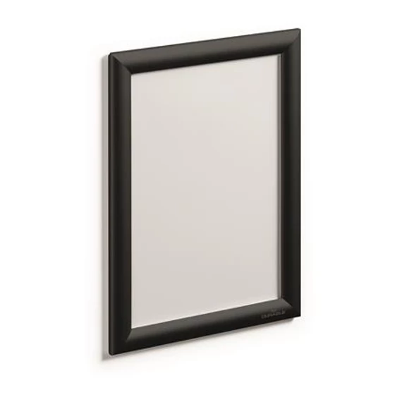 Posztertábla, fali, A4, alumínium keret, DURABLE, fekete