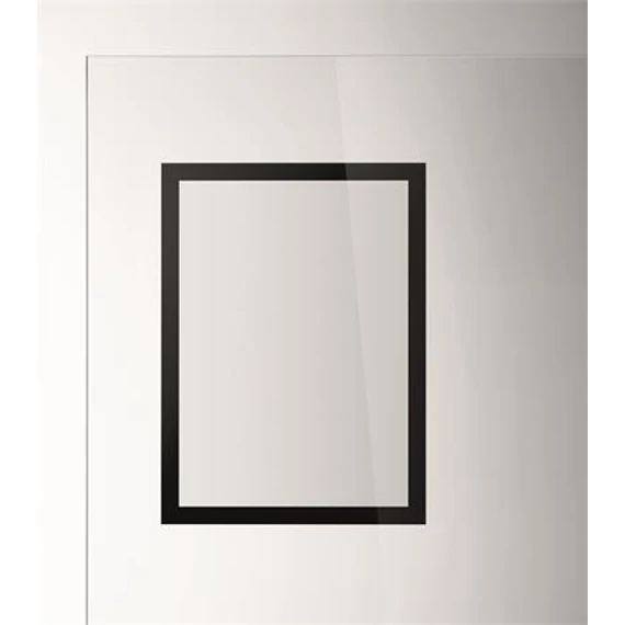 Infokeret, A4, elektrosztatikus, DURABLE "DURAFRAME® SUN", fekete