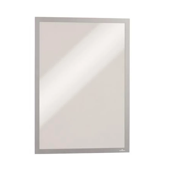 Infokeret, A3, mágneses, DURABLE "DURAFRAME® MAGNETIC", ezüst