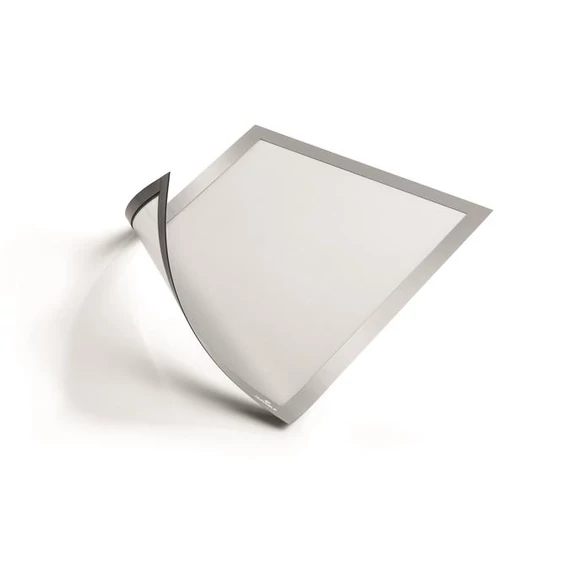 Infokeret, A4, mágneses, DURABLE "DURAFRAME® MAGNETIC", ezüst