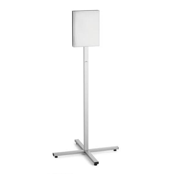 Padlóállvány, kültéri, A4, DURABLE "INFO STAND", antracit-szürke Padlóállvány, kültéri, A4, DURABLE "INFO STAND", antracit-szürke