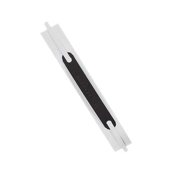Lefűzőlapocska, öntapadó, PP, DURABLE, "FLEXIFIX®", fehér