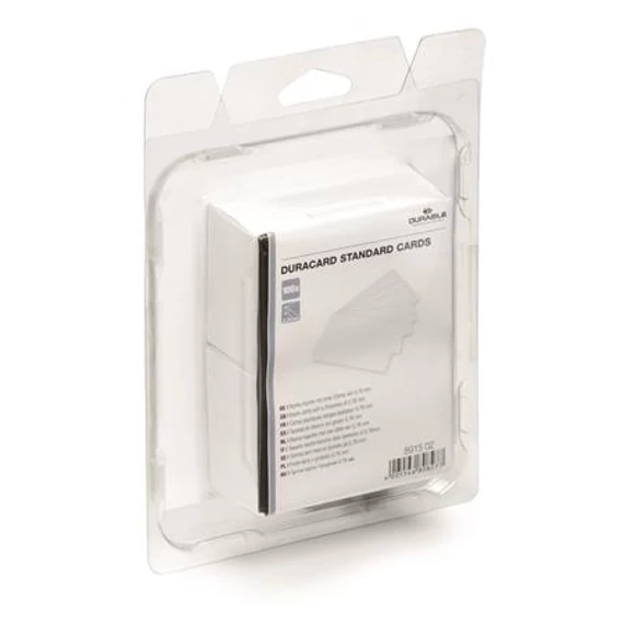 Sztenderd azonosítókártya, 0,76 mm, DURABLE "DURACARD"
