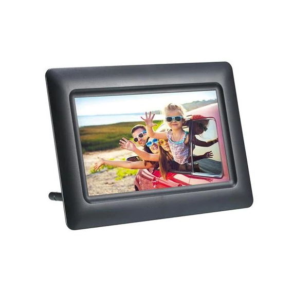 Digitális képkeret, 7", 8MB, SD/SDHC/USB, AGFAPHOTO "APF700", fekete