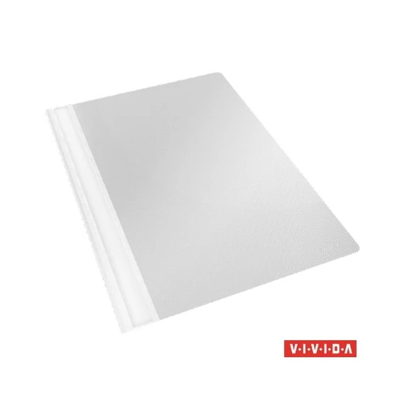Gyorsfűző, PP, A4, ESSELTE "Standard", VIVIDA, fehér