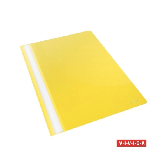 Gyorsfűző, PP, A4, ESSELTE "Standard", VIVIDA, sárga