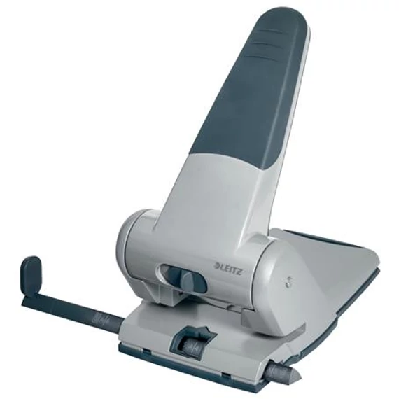 Lyukasztó, nagyteljesítményű, kétlyukú, 65 lap, LEITZ "5180", ezüst Lyukasztó, nagyteljesítményű, kétlyukú, 65 lap, LEITZ "5180", ezüst