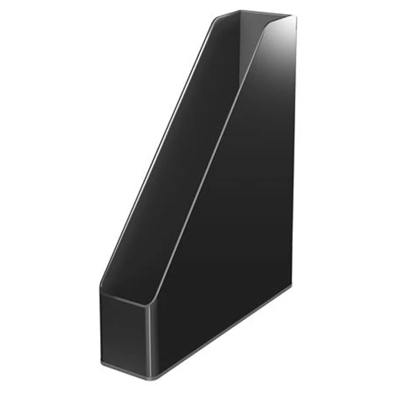 Iratpapucs, műanyag, 73 mm, kettős színhatású, LEITZ "Duo", fekete Iratpapucs, műanyag, 73 mm, kettős színhatású, LEITZ "Duo", fekete