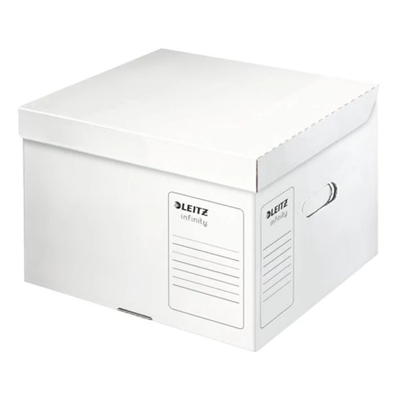 Archiválókonténer, M méret, LEITZ "Infinity", fehér