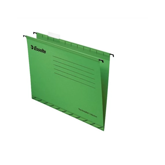 Függőmappa, újrahasznosított karton, A4, ESSELTE "Classic", zöld Függőmappa, újrahasznosított karton, A4, ESSELTE "Classic", zöld