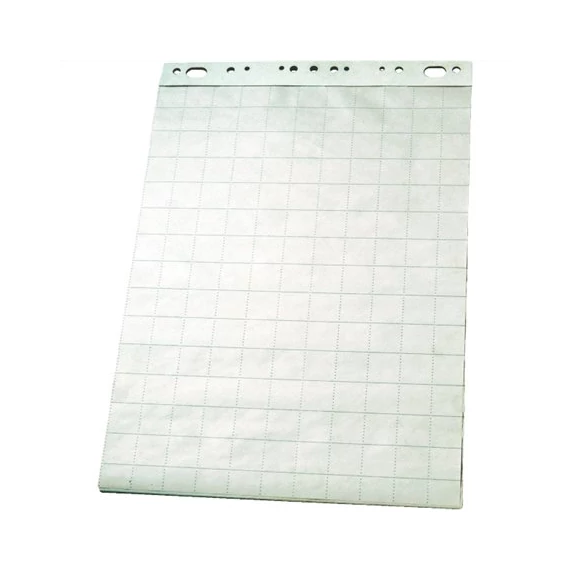 Flipchart papír, sima-kockás, 60x85 cm, 50 lap, ESSELTE