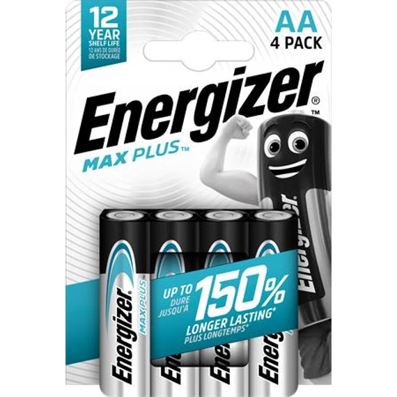 Elem, AA ceruza, 4 db, ENERGIZER "Max Plus" Elem, AA ceruza, 4 db, ENERGIZER "Max Plus"