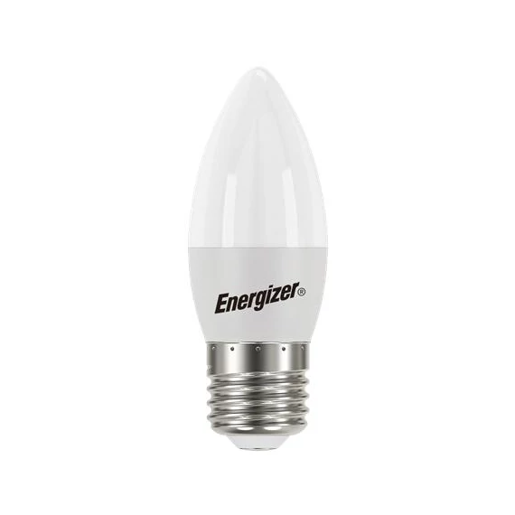 LED izzó, E27, gyertya, 4,9W (40W), 470lm, 4000K, ENERGIZER
