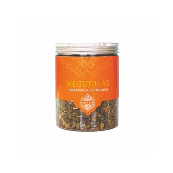 Teakeverék, illóolajjal, 50 g, PANAROM "Megújulás"