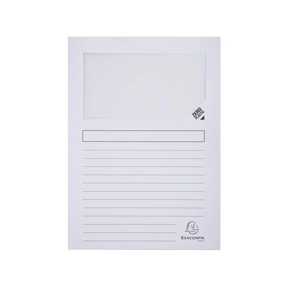 Mappa, ablakos, karton, EXACOMPTA "Forever®", fehér Mappa, ablakos, karton, EXACOMPTA "Forever®", fehér