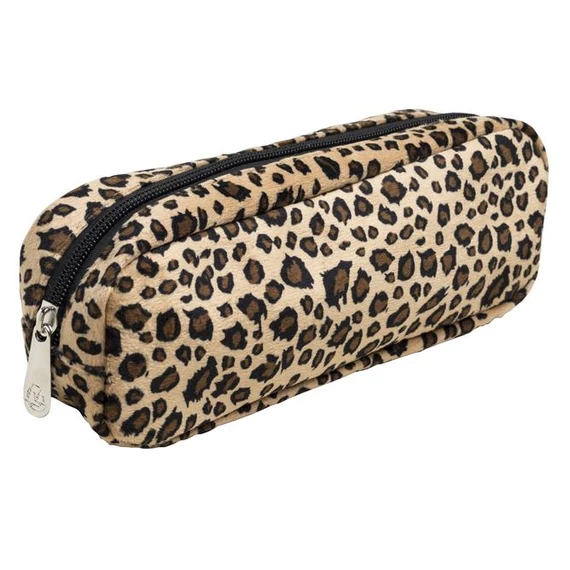Tolltartó, cipzáras, szögletes, EXACOMPTA "Leopard"