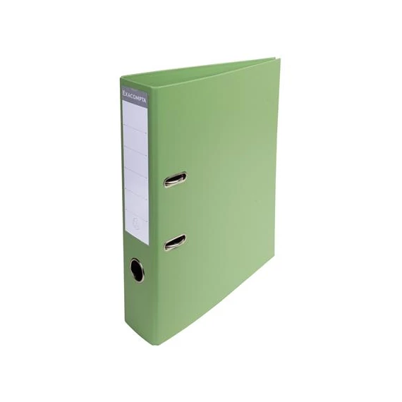 Iratrendező, 70 mm, A4, PVC, EXACOMPTA, lime