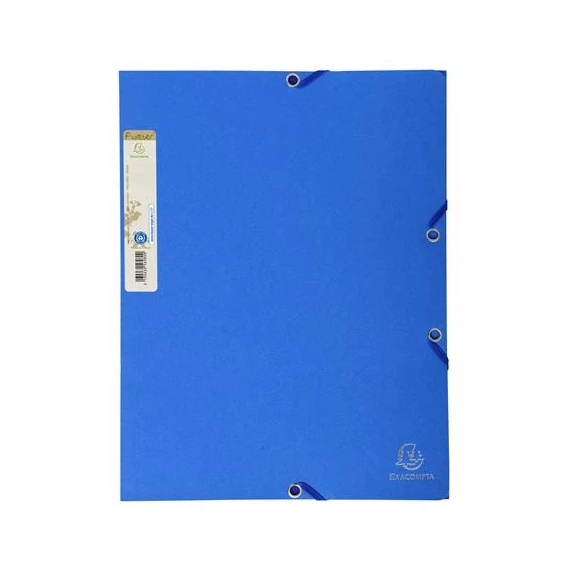 Gumis mappa, karton, A4, EXACOMPTA "Forever®", kék Gumis mappa, karton, A4, EXACOMPTA "Forever®", kék