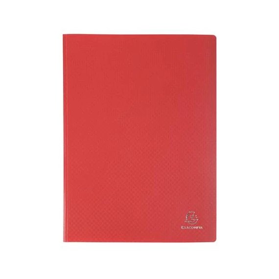 Bemutatómappa, 30 zsebes, A4, EXACOMPTA "Opak", piros Bemutatómappa, 30 zsebes, A4, EXACOMPTA "Opak", piros