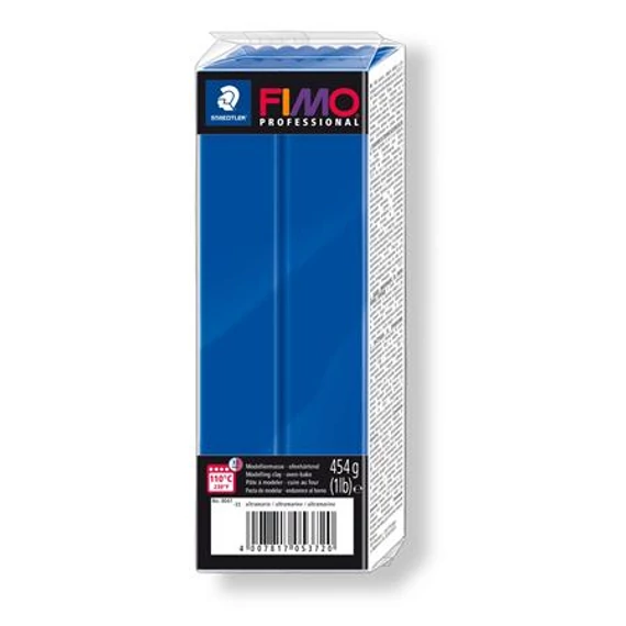 Gyurma, 454 g, égethető, FIMO "Professional", ultramarin