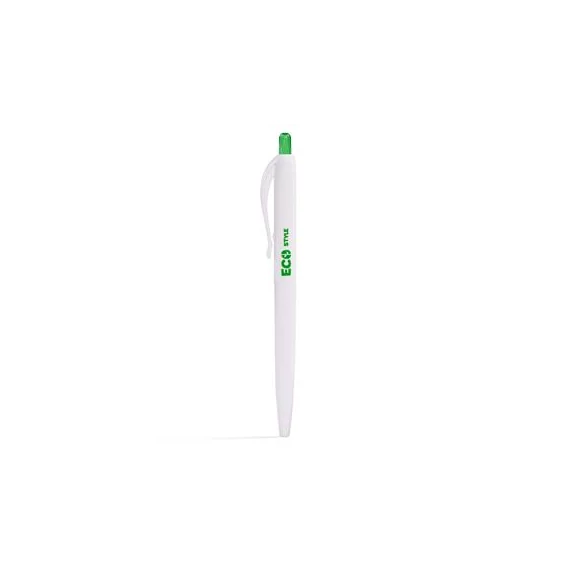 Golyóstoll, 0,25 mm, nyomógombos, FLEXOFFICE "FO-029 Eco Style", kék