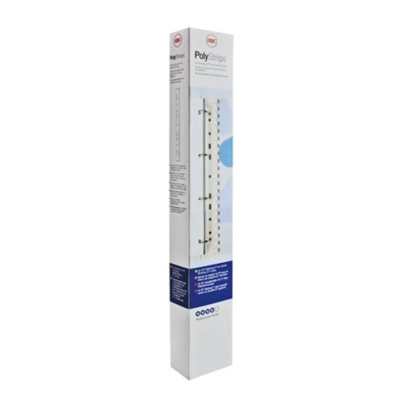 Lefűző csík, A4, PP, spirálozáshoz, GBC "File Strips"