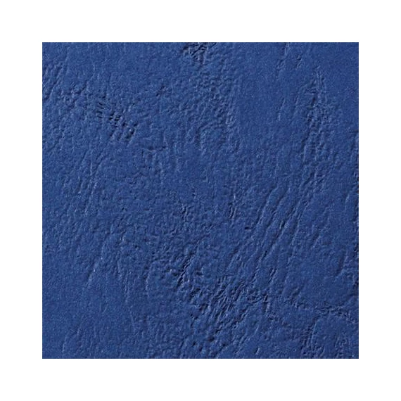 Hátlap, A4, 250 g, bőr mintázat, GBC "LeatherGrain", kék