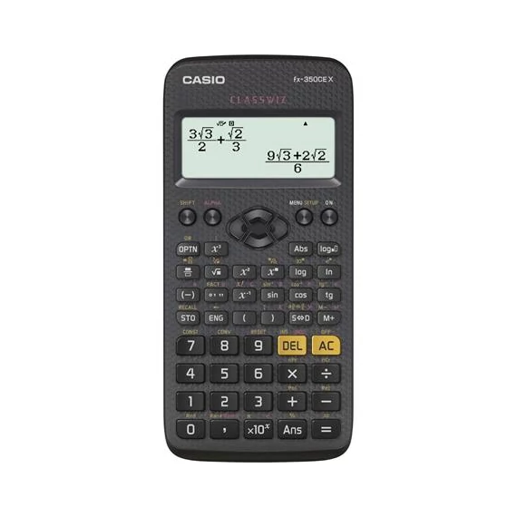 Számológép, tudományos, 379 funkció, CASIO "FX-350 CE X"