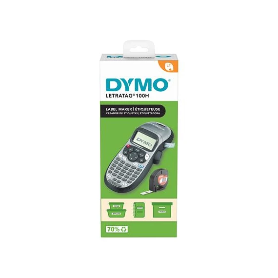 Elektromos feliratozógép, DYMO "Letratag Razor 100H", ezüst